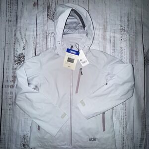 Stio Environ Jacket Quiet Grey Women's Size Medium Retail $465